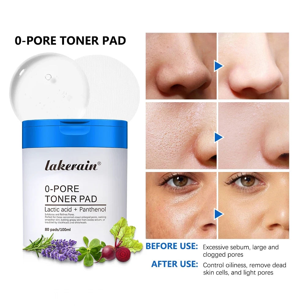 Pore Minimizing Toner Pads